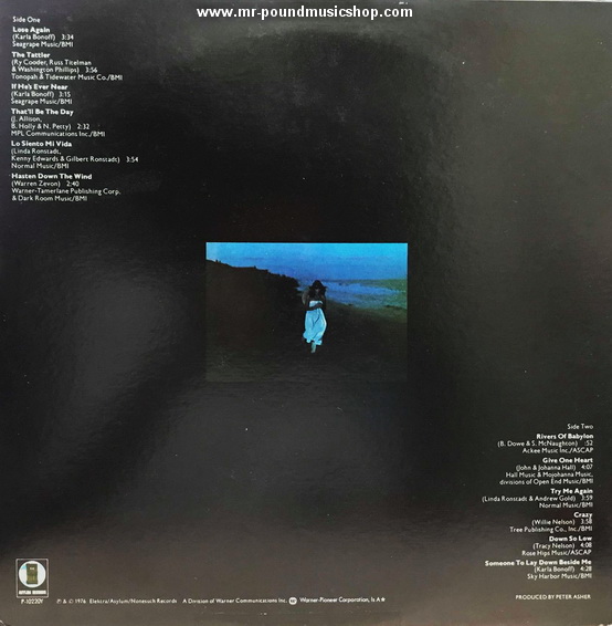 Linda Ronstadt - Hasten Down The Wind