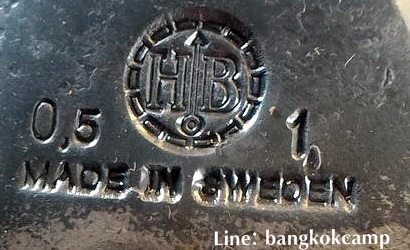 ขวานสวีเดน Hultafor Classic 0.5กก. (1ปอนด์) Made in Sweden (Handmade) พร้อมกล่อง+ซองหน้ง