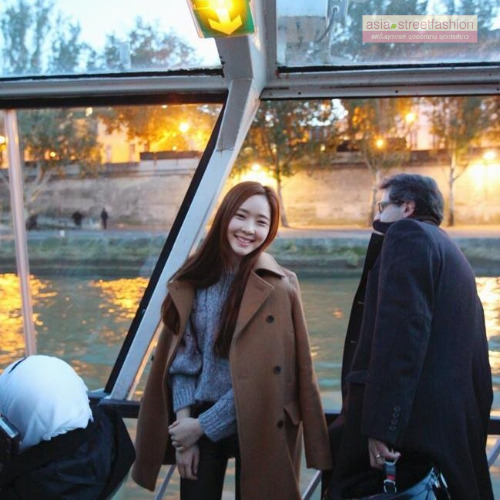 เสื้อโค้ทกันหนาว รุ่นกระดุม 2 แถว สไตล์เกาหลี ใส่ได้หลายแบบ ผ้าวูลผสม พร้อมส่ง