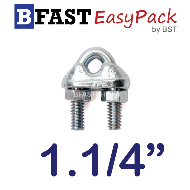 กิ๊ปจับสลิง 1.1/4" (1 ตัว/ถุง)
