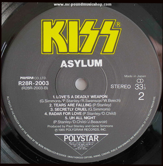 Kiss - Asylum