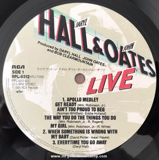 Daryl Hall & John Oates With David Ruffin & Eddie Kendrick - Live At The Apollo