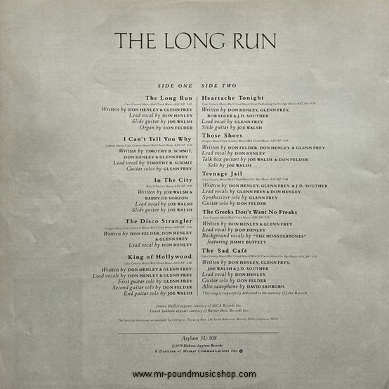 Eagles - The Long Run