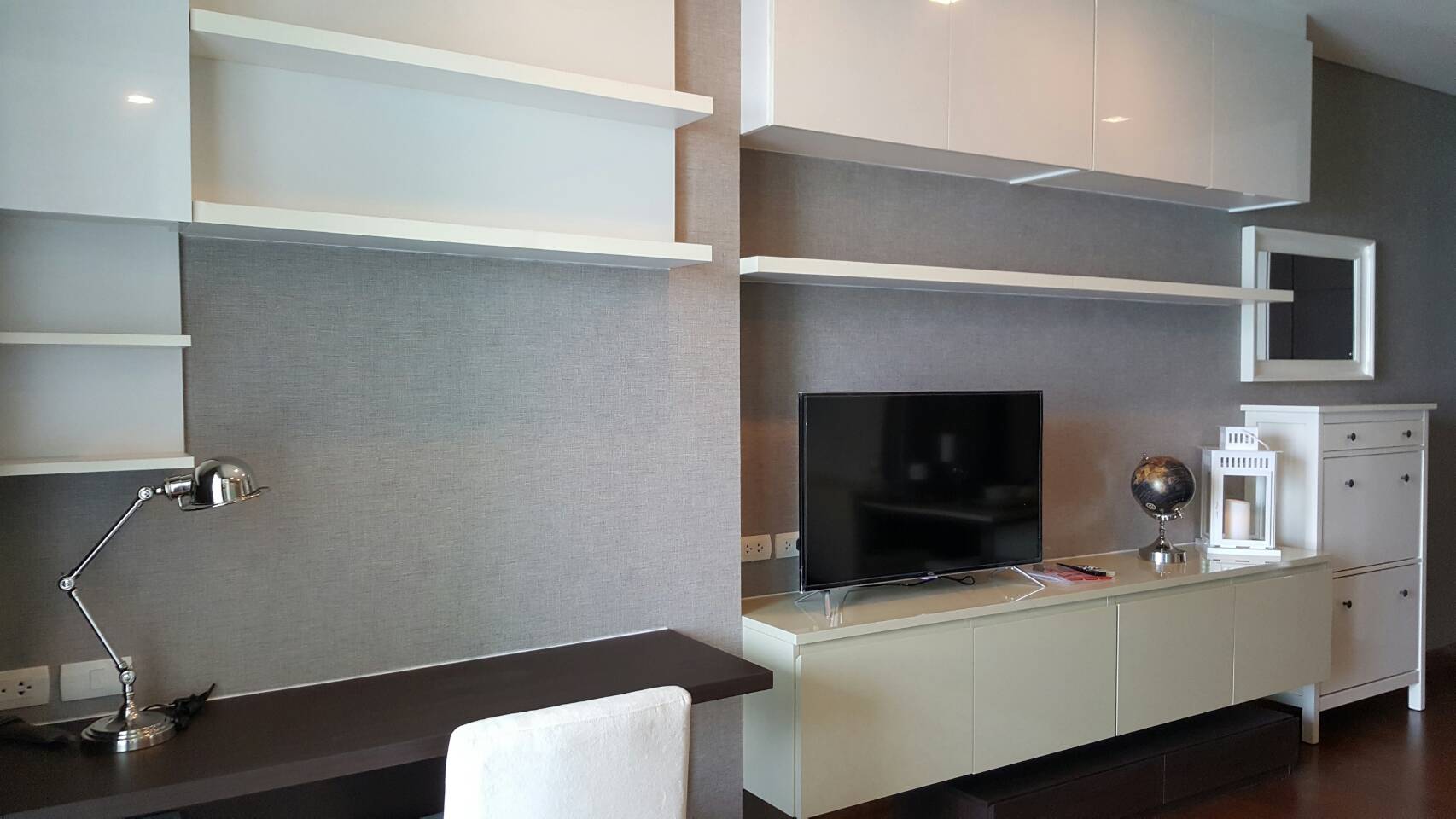 รหัสทรัพย์ 14747 ให้เช่าคอนโด Ivy Thonglor ( ไอวี่ ทองหล่อ ) 1 ห้องนอน 1 ห้องน้ำ พื้นที่ 43 ตรม. ชั้น 12 ตกแต่งพร้อมอยู่เฟอร์นิเจอร์และเครื่องใช้ไฟฟ้าครบ