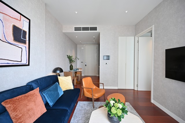 ให้เช่าคอนโด KHUN by YOO inspired by Starck (คุณ บาย ยู อินสไปร์ บาย สตาร์ค) 1 ห้องนอน 1 ห้องน้ำ ชั้น 8 ขนาด 49 ตรม ห้องตกแต่งใหม่พร้อมเข้าอยู่ ราคา 60,000 บาท