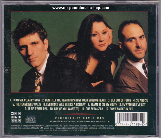 Holly Cole Trio - Don't Smoke In Bed
