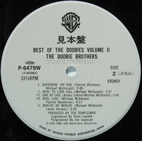 The Doobie Brothers - Best of The Doobies Volume II