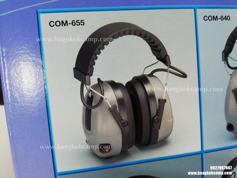 ELVEX COM-655 หูฟังตัดเสียงปืน ขยายเสียงพูด