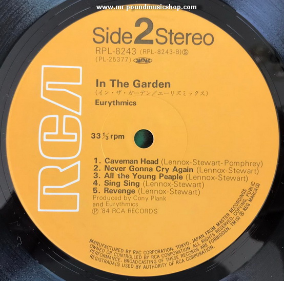 Eurythmics - In The Garden