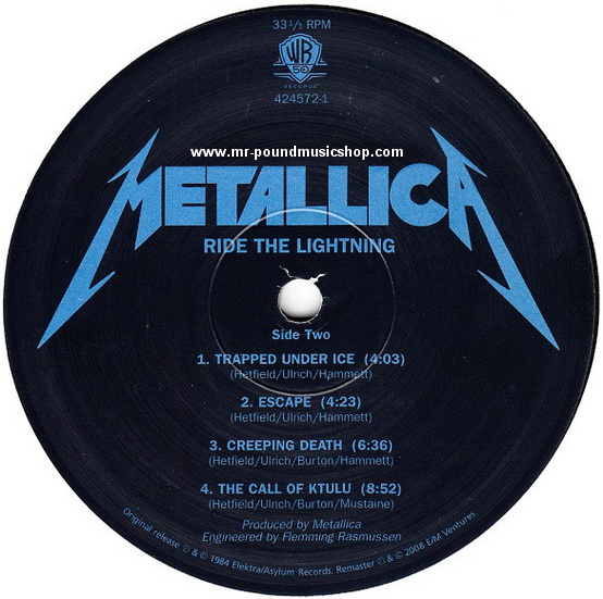 Metallica - Ride The Lightning