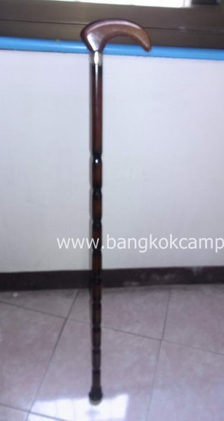 ไม้เท้า ลายไม้สวย จับกระชับมือ สวย คลาสิก