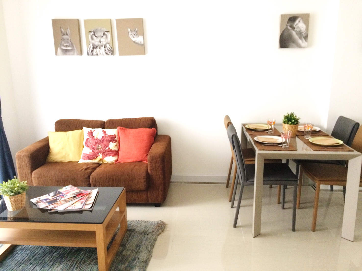 ขาย / เช่า คอนโด ทีซี กรีน พระราม 9 TC Green Rama 9 ห้องมุม 1 นอน 1 น้ำ ขนาด 37.97 ตารางเมตร