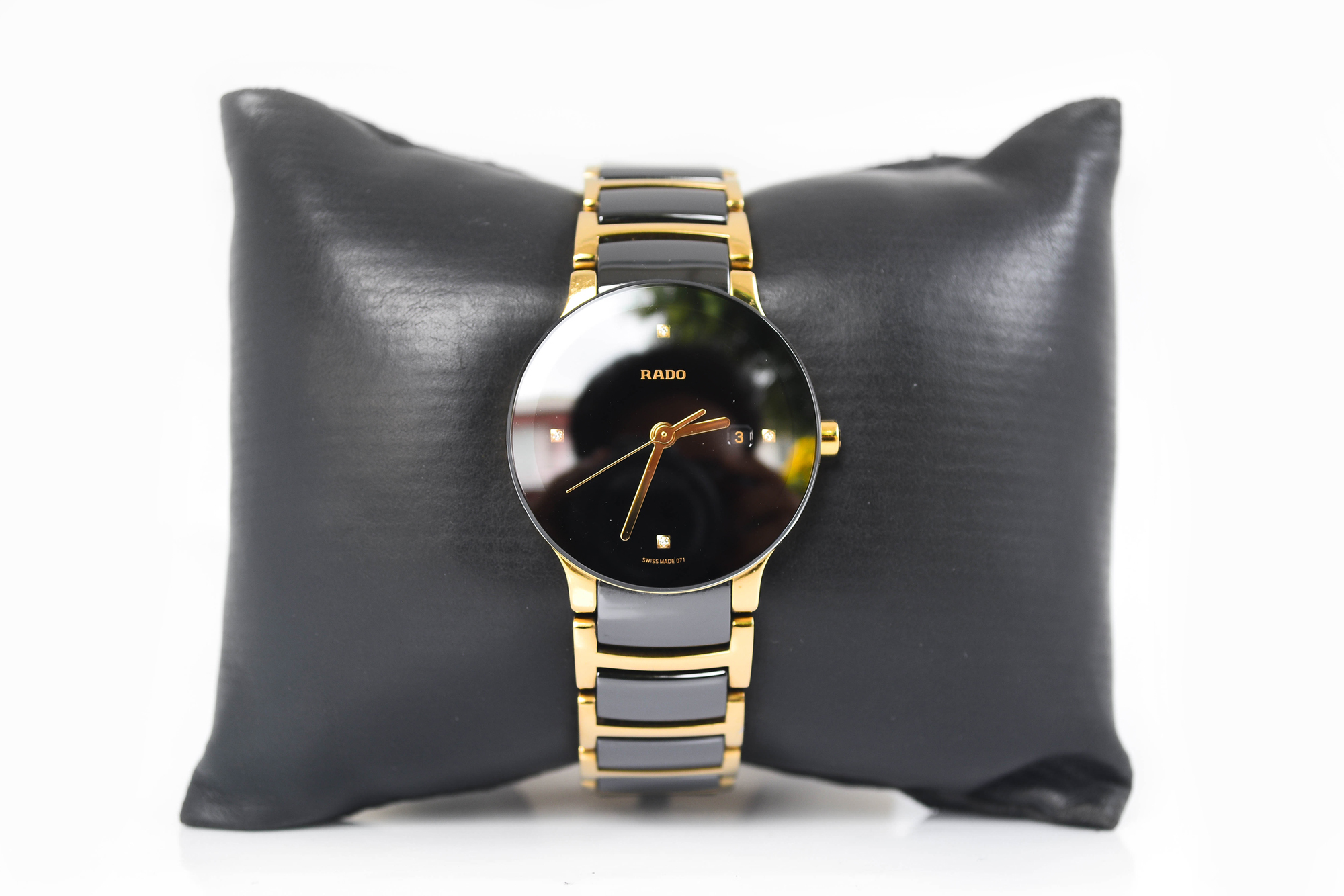 Rado Centrix Ceramic Diamond Lady Size Quartz 2tone