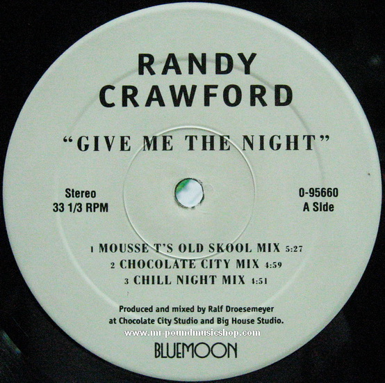 Randy Crawford - Give Me The Night