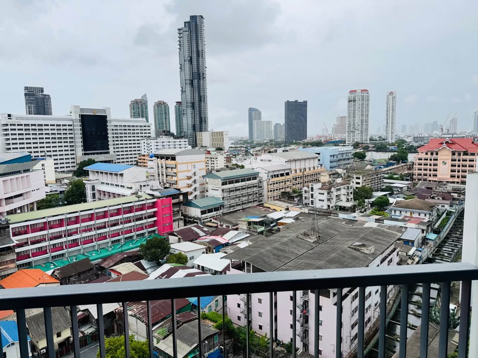 ให้เช่า Rhythm Sathorn (ริธึ่ม สาทร) 2 ห้องนอน วิวแม่น้ำเจ้าพระยา ใกล้ BTS สะพานตากสิน