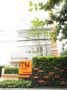 ขายพร้อมผู้เช่า เพิ่งตกแต่งใหม่ My Condo Sukhumvit 81 (มายคอนโด สุขุมวิท 81) ห้องเลขที่ 44/26(3004) ชั้น 3 พื้นที่ 34.81 ตรม.