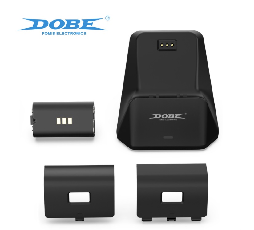 Dobe แบตเตอรี่+แท่นชาร์จจอย XboxOne & XboxSeriesS/X Charging Dock 1200 mAh TVX-0607