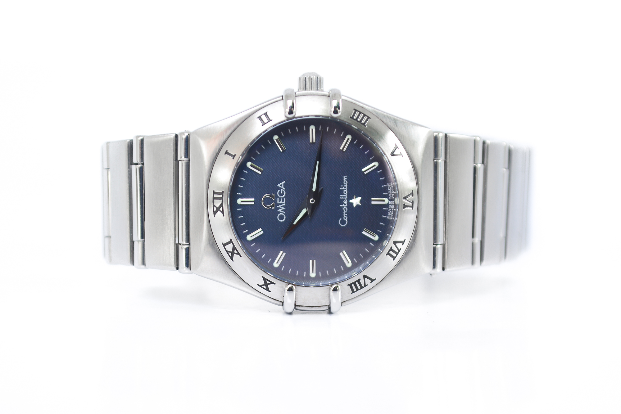 Omega Constellation Lady Size Quartz หน้าเทา