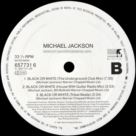 Michael Jackson - Black Or White