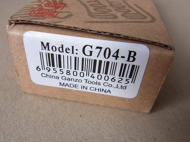 มีด GANZO ใบมีด440 G704-B