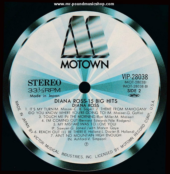 Diana Ross - 15 Big Hits