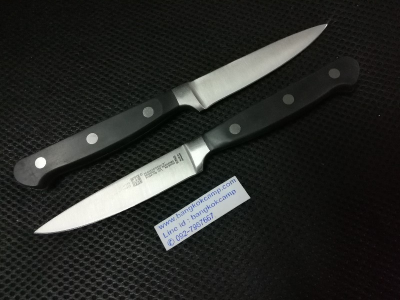 มีดตุ๊กตาคู่ ใบมีด4นิ้ว Zwilling J.A. Henckels Made in Germany (มีดมีตำหนิ ขายถูก) ของใหม่ ของแท้