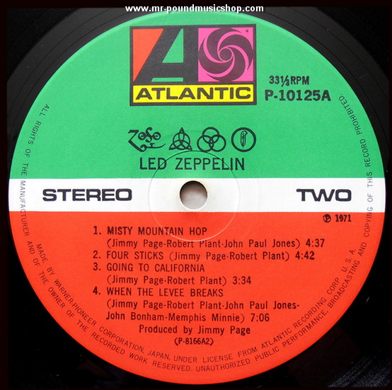 Led Zeppelin - Untitled = IV