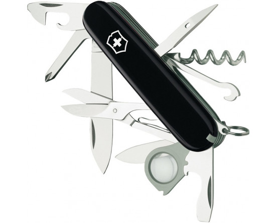 มีดพับอเนกประสงค์ Victorinox รุ่น EXPLORER BLACK(1.6703.3)