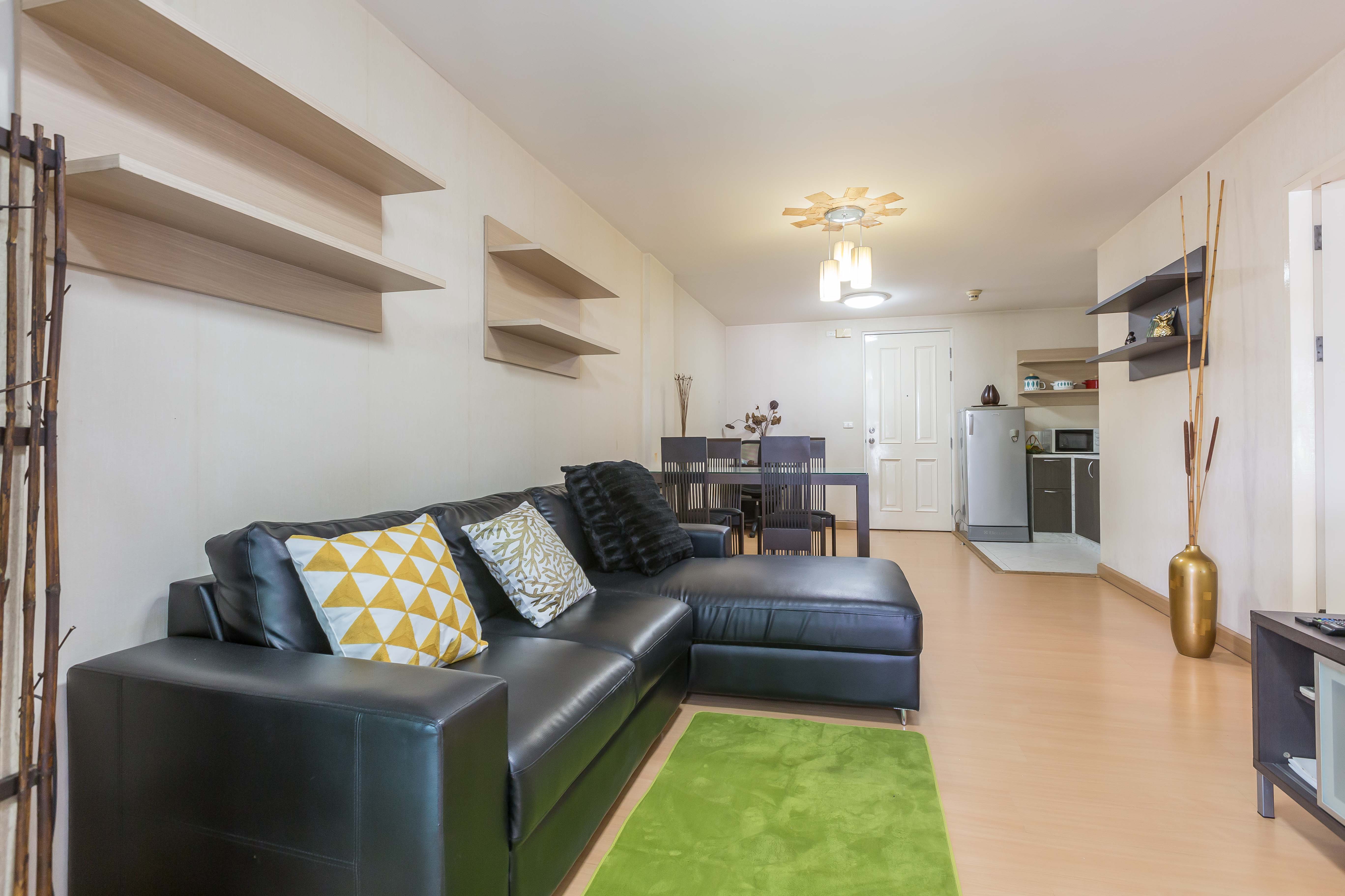 ให้เช่าคอนโด Plus 67 (พลัส 67) 1 ห้องนอน 1 ห้องน้ำ ขนาด 50 ตร.ม ชั้น 3 ตกแต่งครบพร้อมอยู่