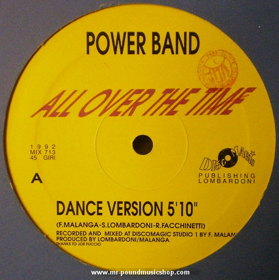Power Band - All Over The Time / Rhythm is A Dancer