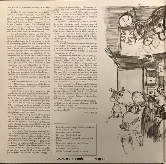 Arne Domnérus - Jazz at the Pawnshop