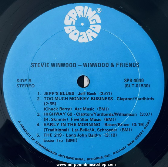 Stevie Winwood - Winwood & Friend