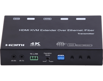 SX-EX37 4K HDMI+USB KVM Extender over IP/Fiber