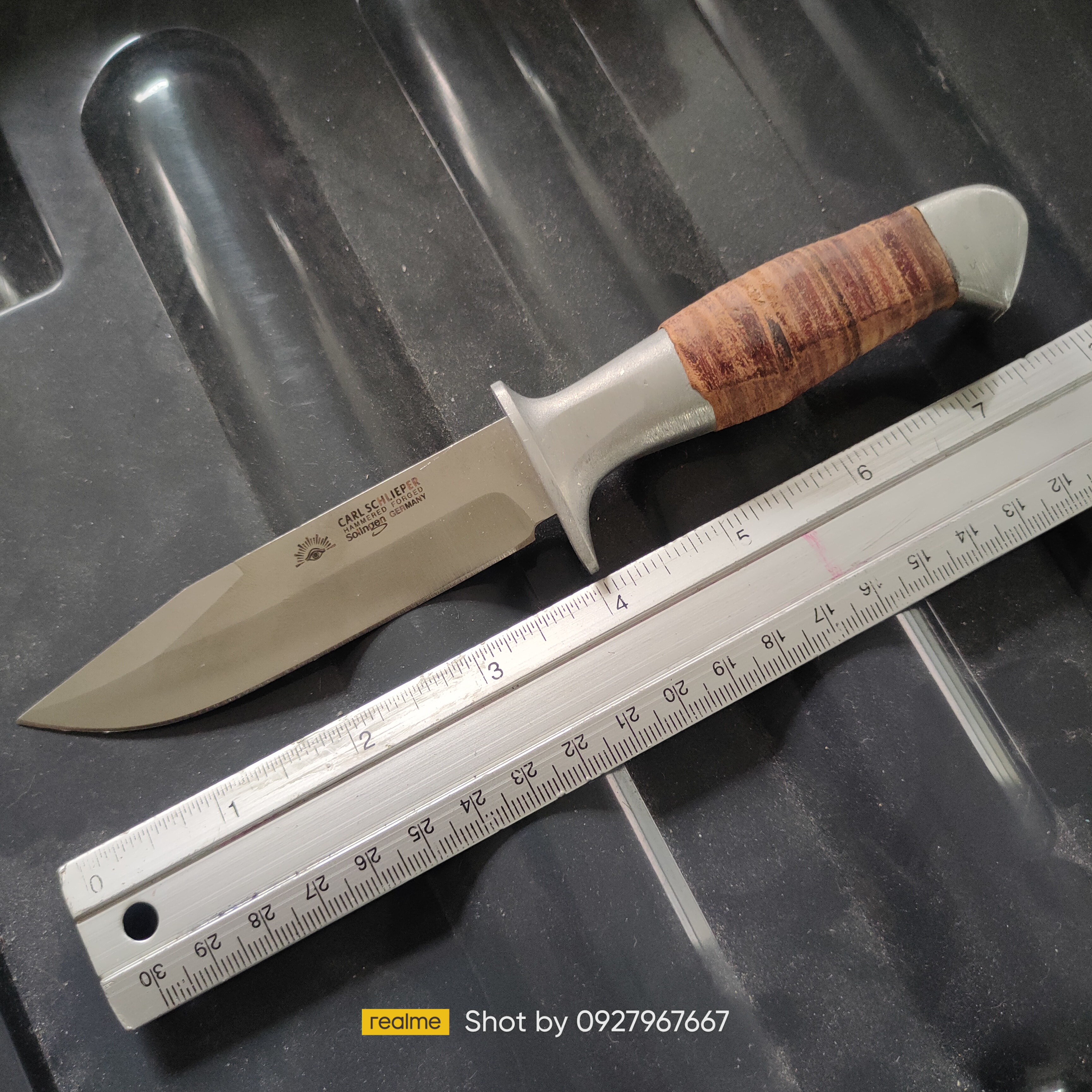 มีดตราตา เยอรมัน CARL SCHLIPPER SOLINGEN GERMANY เก่าเก็บ