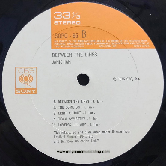 Janis Ian - Between The Lines