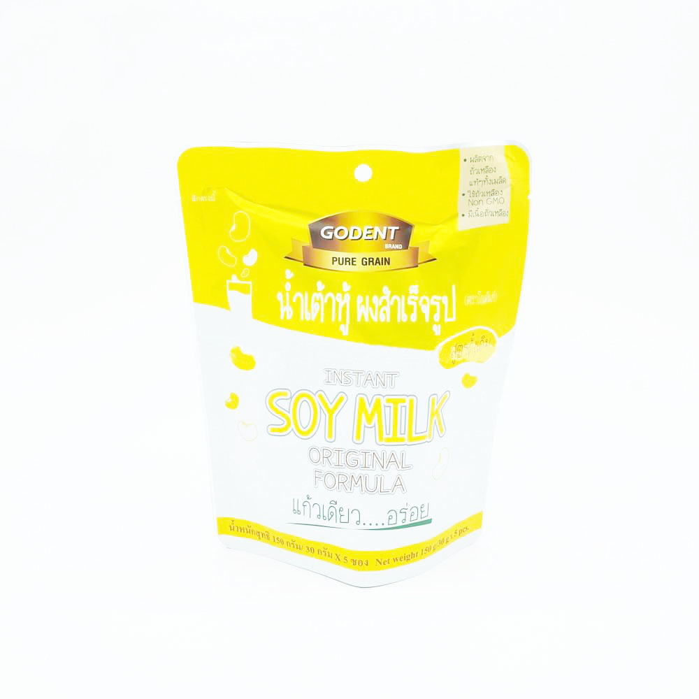 โกเด้นท์-น้ำเต้าหู้ผง สูตรดั้งเดิม 3 ห่อ