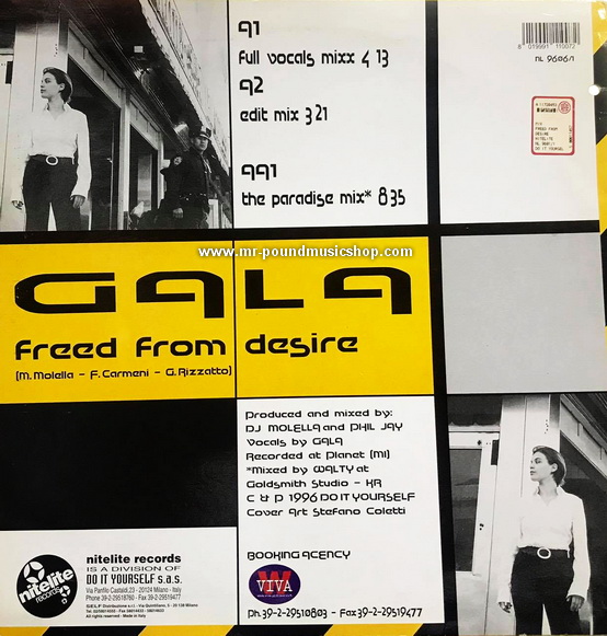 Gala - Freed From Desire