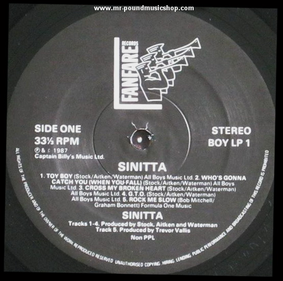 Sinitta - Sinitta!