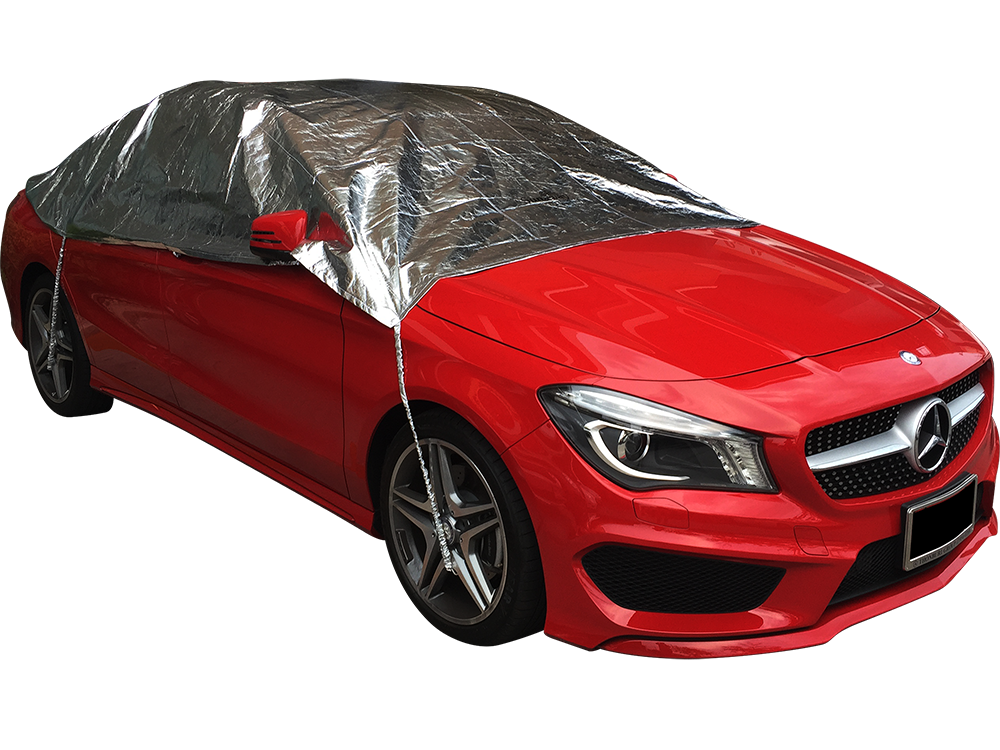 Sunaway ผ้าคลุมรถกันร้อน 100% (สำหรับรถเก๋ง-ครึ่งคัน)