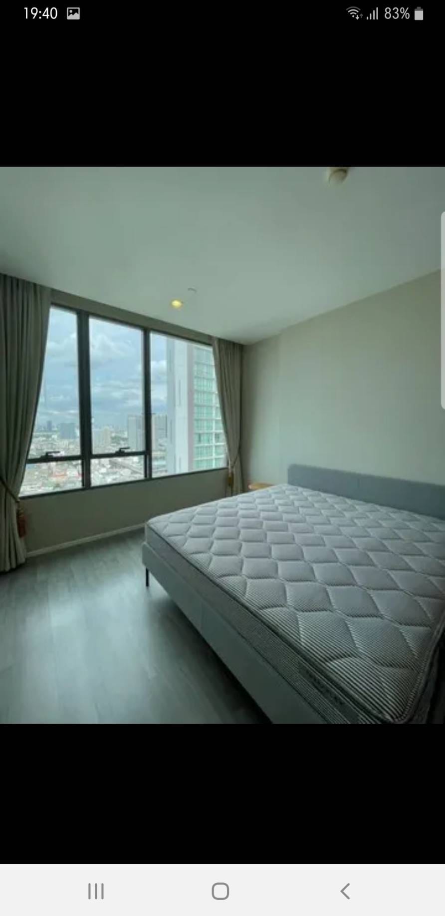 ให้เช่าคอนโด 333 Riverside : 333 ริเวอร์ไซด์ บางโพ (ติดสถานี MRT บางโพ , ท่าเรือบางโพ) ห้องขนาด 46 ตร.ม 1 ห้องนอน 1ห้องน้ำ 1 ห้องนั่งเล่น วิวเมือง ตึกB ชั้น28