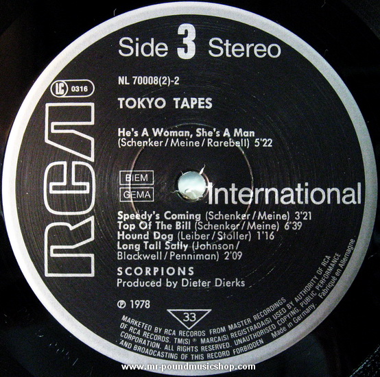 Scorpions - Tokyo Tapes