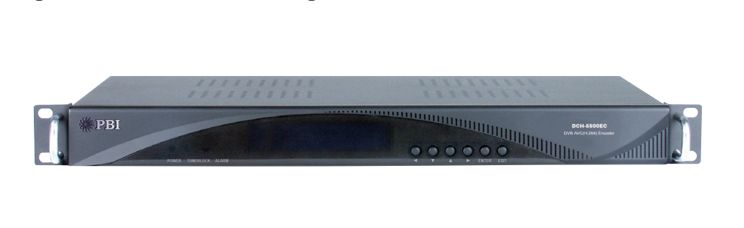 DCH-5500EC High Performance Single Channel H.264 HD Encoder