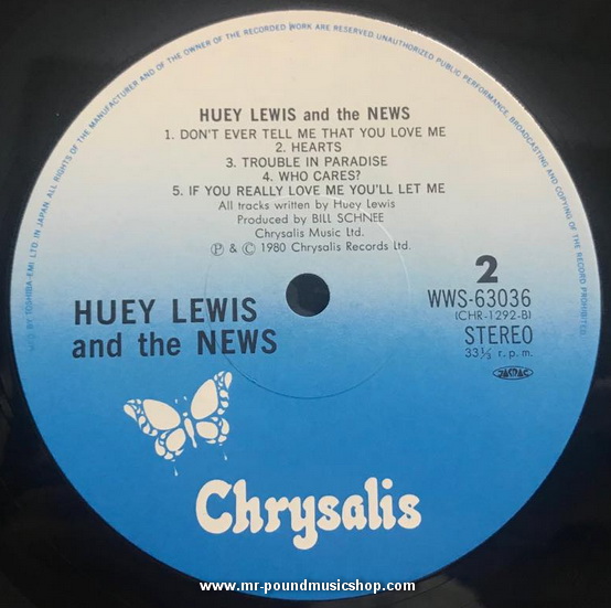 Huey Lewis And The News - Huey Lewis And The News