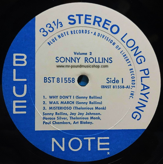 Sonny Rollins - Volume 2