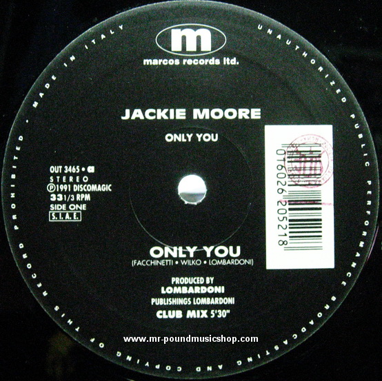 Jackie Moore - Only You