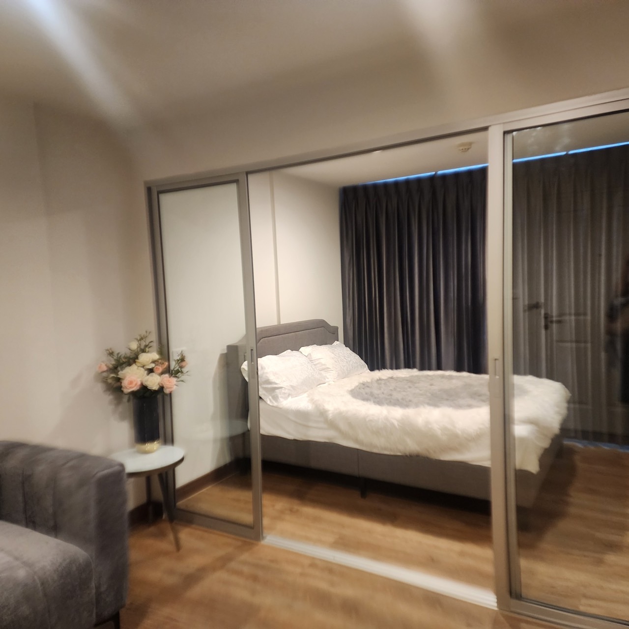 📍 รหัสทรัพย์ 87670 ให้เช่า D Condo รัตนาธิเบศร์ (ใกล้สถานีรถไฟฟ้าไทรม้าเพียง 50 เมตร!)