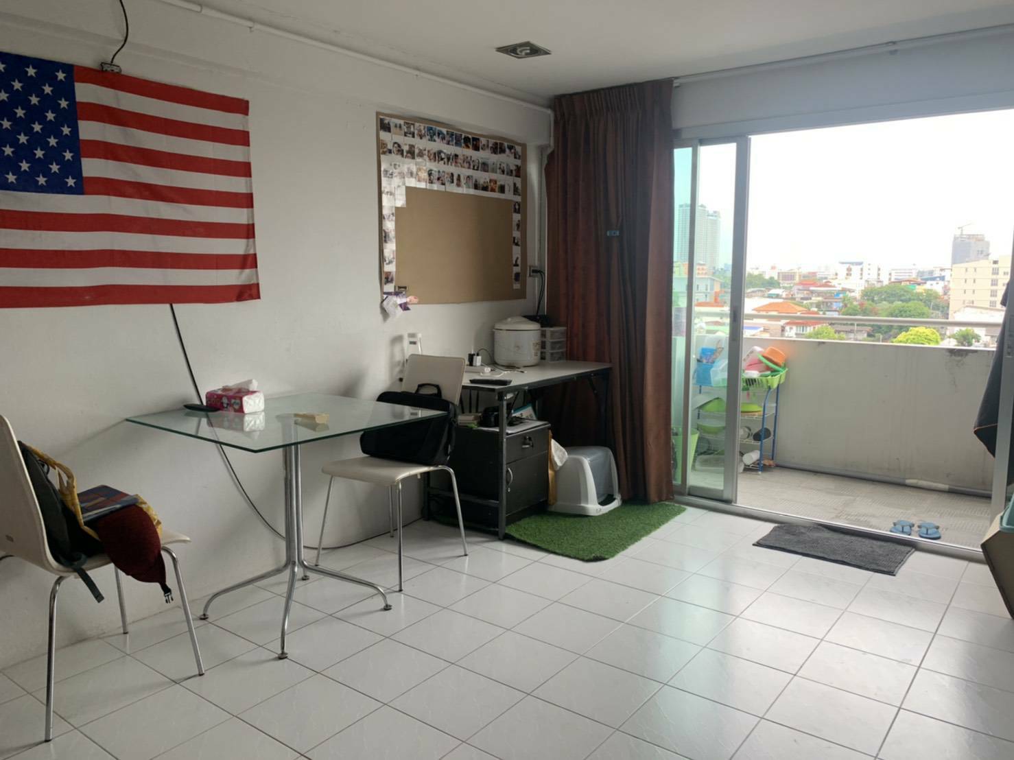 ขาย / เช่า คอนโด J.C.Tower (เจ.ซี.ทาวเวอร์) อิมทมาระ 10 ห้องสตูดิโอ 1 ห้องน้ำ เนื้อที่ 33 ตรม ชั้น 7 อาคาร เอ