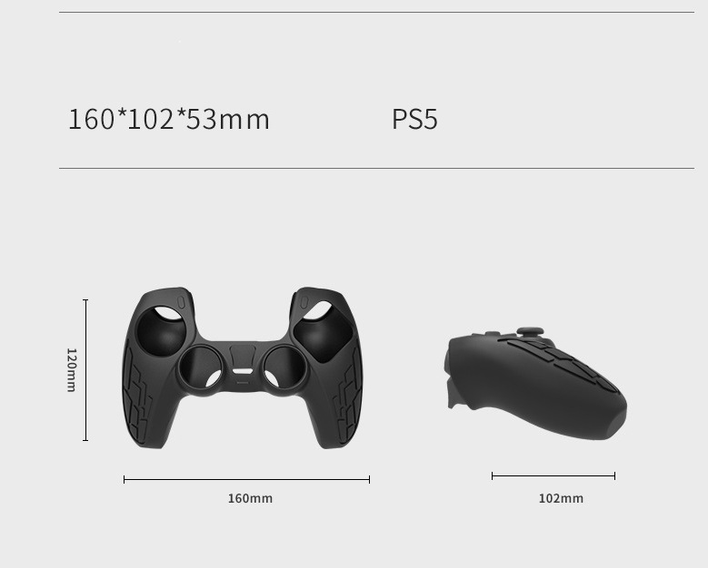 ซิลิโคนจอย PS5 เปิดช่องด้านล่าง แถมซิลิโคนอนาล็อก