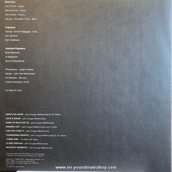 John Cougar - American Fool