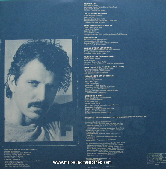 Michael Franks - Skin Dive